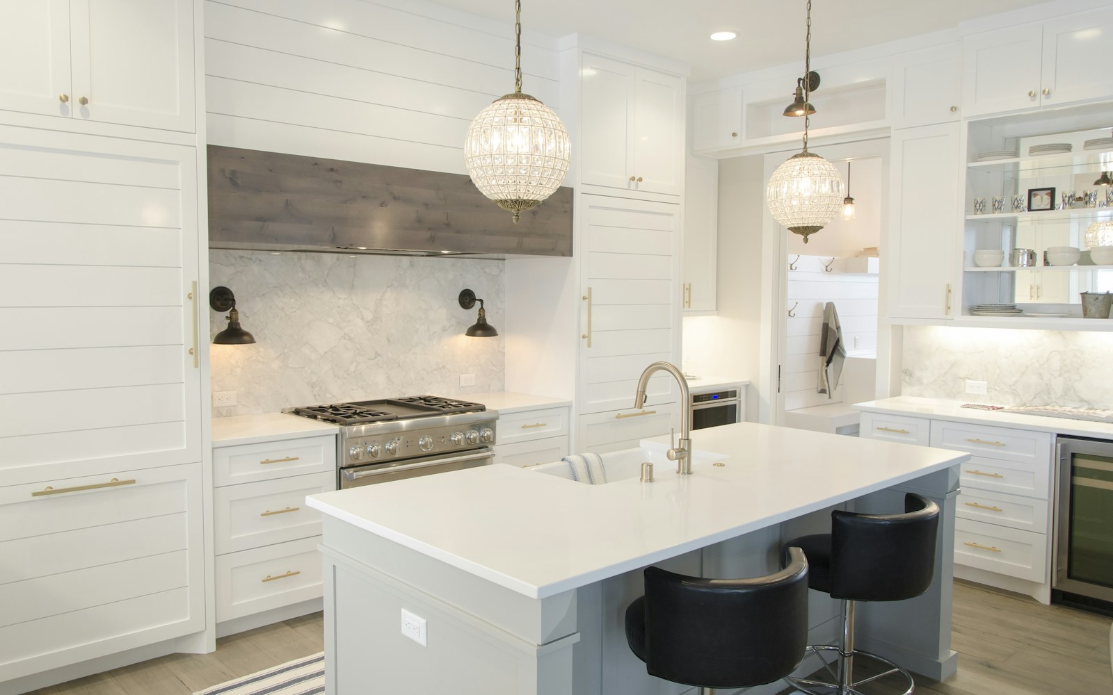 A thoughtfully furnished small apartment with flexible seating